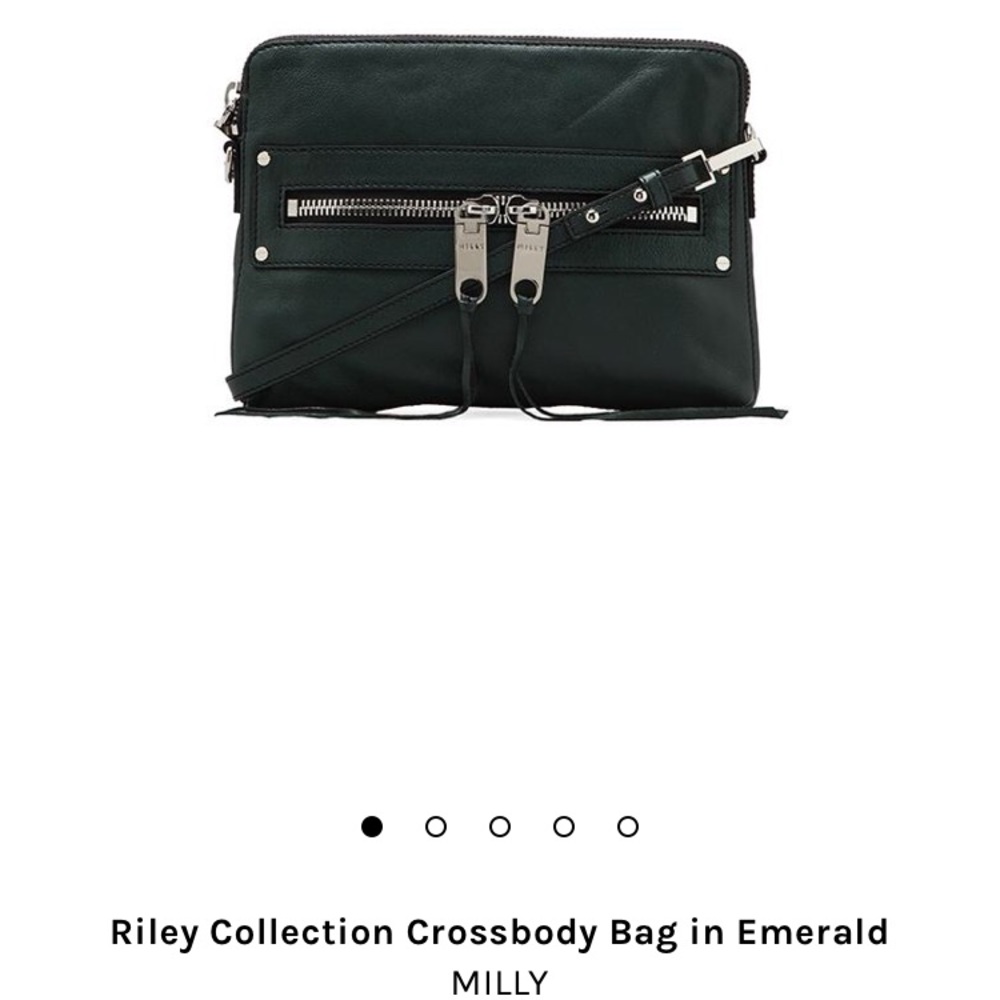 MILLY Green Crossbody